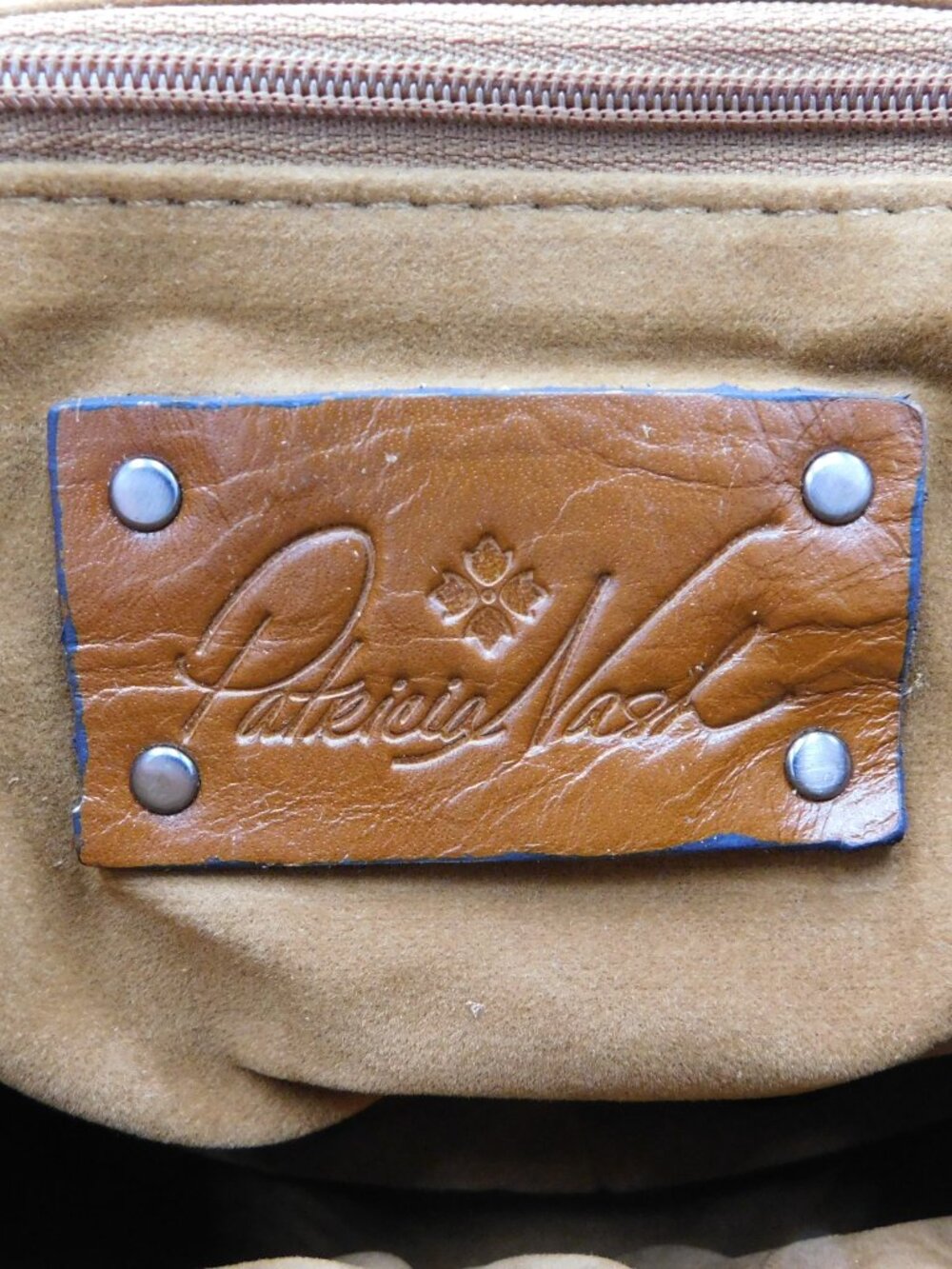 Patricia Nash Lucia Embossed Tooled Leather Turquoise Crossbody Bag | NWT - Picture 8 of 10